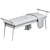 Modern Alvin Upholstered Bench 3D model small image 3