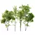 Mixed Tree 3D Models Pack 3D model small image 1