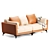 Luxury All-Leather Sofa Model 3D model small image 4