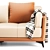 Luxury All-Leather Sofa Model 3D model small image 5