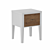 Paris Chic Bedside Table with Drawer 3D model small image 2