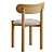 Nebai Chair: Solid & Soft Back 3D model small image 6