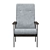 Elegant Classic ZASIDELIS Armchair 3D model small image 3