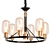 Modern Hanging Chandelier Lighting Fixture 3D model small image 2