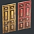 Vintage Old Door 3D Model 3D model small image 11