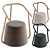 Amactare Berlin Pouf: Stylish Seating 3D model small image 3