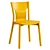 Modern Yellow Tolo Chair 3D model small image 1