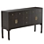 Sleek Modern Lacquer Sideboard 3D model small image 4