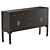 Sleek Modern Lacquer Sideboard 3D model small image 5