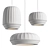 Scandinavian Charm Pendant Light 3D model small image 3