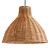 La Redoute Alaya Rattan Pendants 3D model small image 4