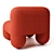 Sleek Designer Low Chair_HERE 3D model small image 9