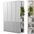 Versatile Modular Wardrobe 132 3D model small image 1