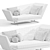 Luxury Zeus Couches 3D Model 3D model small image 6