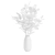 Elegant Eucalyptus Vase Bouquet 3D model small image 3