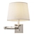 Adjustable Brass Swing-Arm Sconce 3D model small image 2