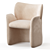 Contemporary Natuzzi Italia Beat Chair 3D model small image 1