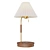 Vintage Wooden Table Lamp 3D model small image 2