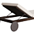 Sophisticated Allure Sun Lounger 3D model small image 4