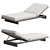 Luxury Comfort Aluminum Sun Lounger 3D model small image 1