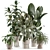 Modern Indoor Plant Model 224 3D model small image 1