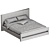 Elegant Easton Bed - StyleMeGHD 3D model small image 4