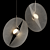 Modern Reflex Pendant Lamp: 3Ds Max Scene 3D model small image 4