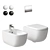 Duravit Aurena Collection Wall-Hung Set 3D model small image 1