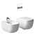 Duravit Aurena Collection Wall-Hung Set 3D model small image 3