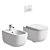 Duravit Aurena Collection Wall-Hung Set 3D model small image 7