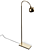 Romana Aged Gold Bronze Floor Lamp 3D model small image 2