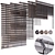 Adjustable Blinds for Windows 3D model small image 1