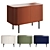 Mid-Century FJORD Sideboard 106cm 3D model small image 3