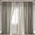  Versatile 3D Curtain Model 3D model small image 1