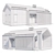 Contemporary Mansion Model Kit 3D model small image 5