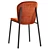 Elegant Finn Scab Design Chair 3D model small image 2