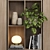 Modular Bookcase Shelf Cabinet 3D model small image 3