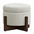 Versatile Benny Storage Ottoman 3D model small image 2