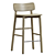 Translated Description: Skagerak Hven Bar Stool

 Scandi Chic Bar Seating 3D model small image 1