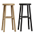 Sleek, Minimalist Storia Bar Seat 3D model small image 3