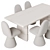 Fenton Lowen Dining Set 3D model small image 2