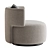 Modern Swivel Armchair Design 3D model small image 3