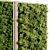 Vertical Moss Garden Wall Decor 3D model small image 5