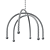 Adjustable Arc Chandelier Highlighted 3D model small image 6