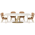 Elegant Dining Set: Virtuos D 240 & Apriori S/R 3D model small image 1