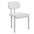 Elegant 2016 Dining Chair 3D model small image 7