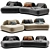 Eichholtz Residenza Curved Modern Sofa 3D model small image 4