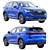 Haval H6 HEV Car Models 3D model small image 1