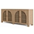 Modern Cane Arch Sideboard Design 3D model small image 2