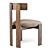 Pi Chair: Minimalist Comfort Icon 3D model small image 4